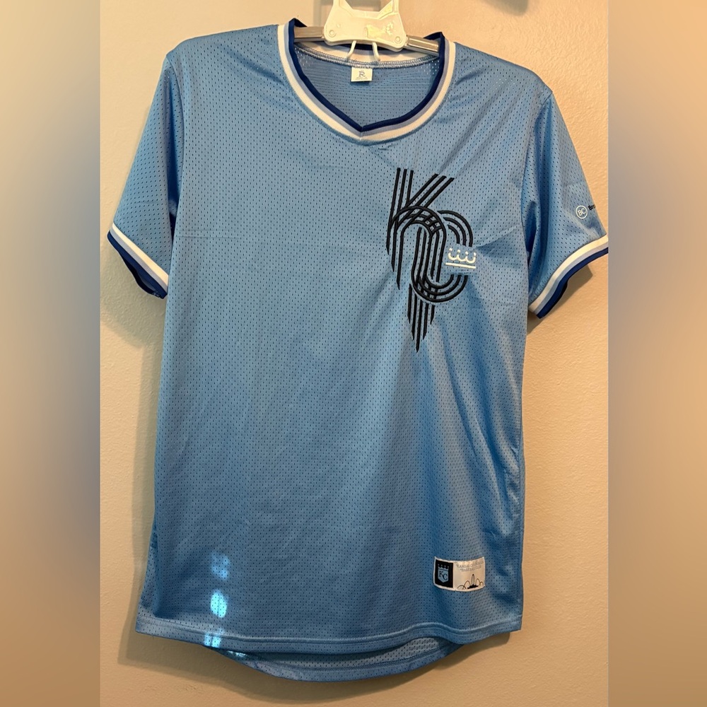 Men's Blue Jersey Shirt
